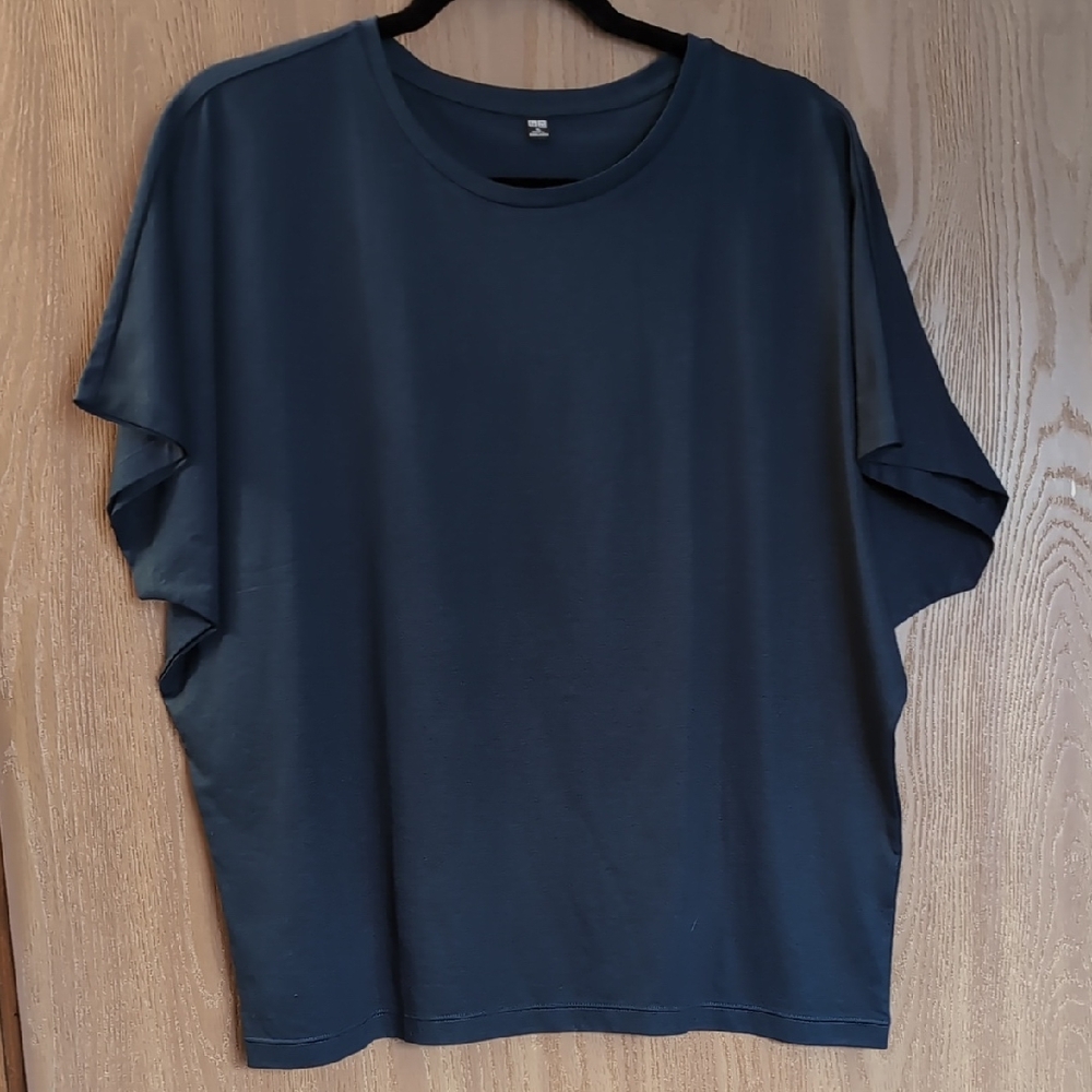 Men's Casual Crew Neck Shirt - Navy